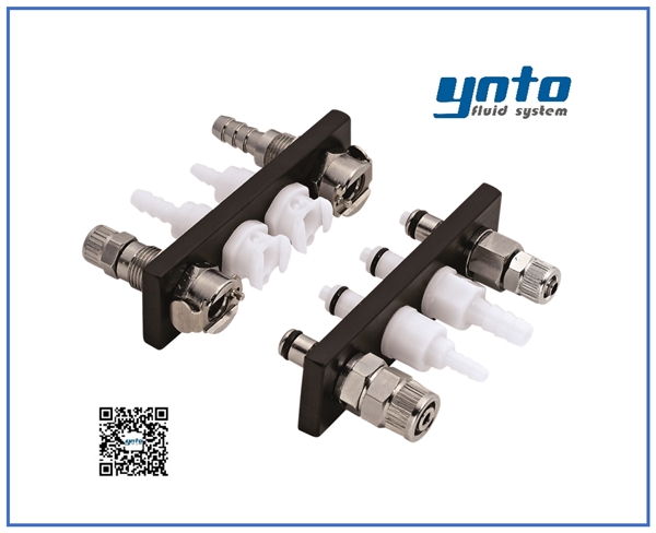 Multi–Mount 多管道面板系列接頭，CPC塑料快速接頭 Multi-Mount Series