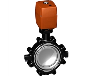 +GF+電動(dòng)蝶閥 電動(dòng)塑料蝶閥，100-230V GF141型凸耳式蝶閥 進(jìn)口蝶閥